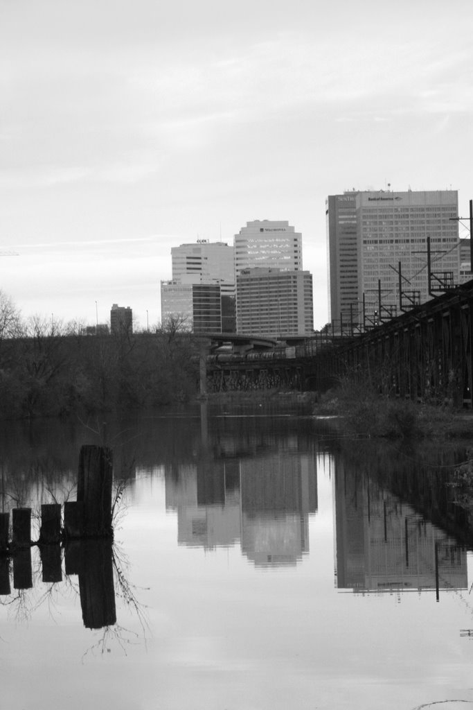 Downtown Richmond from Shockoe Bottom, Ричмонд