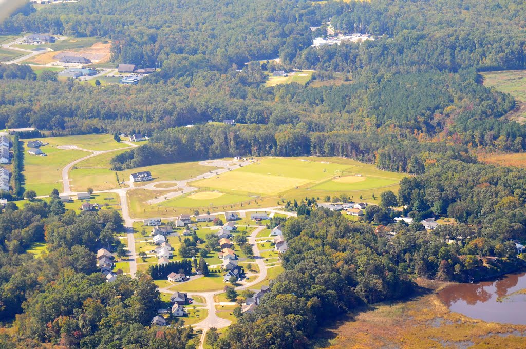 St. Margarets playing fields at Heron Point, Tappahannock Virginia, Таппаханнок