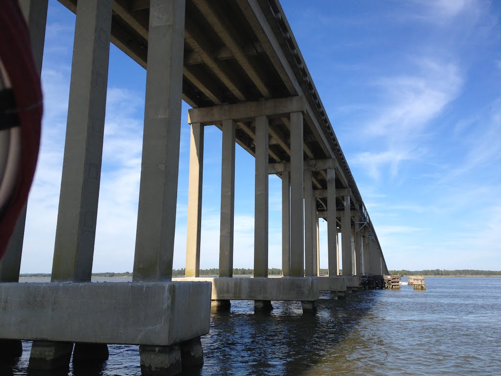 Downing Bridge - Rappahannock River - links Tappahannock - Essex County, Middle Peninsula to Richmond County in the Northern Neck, Таппаханнок