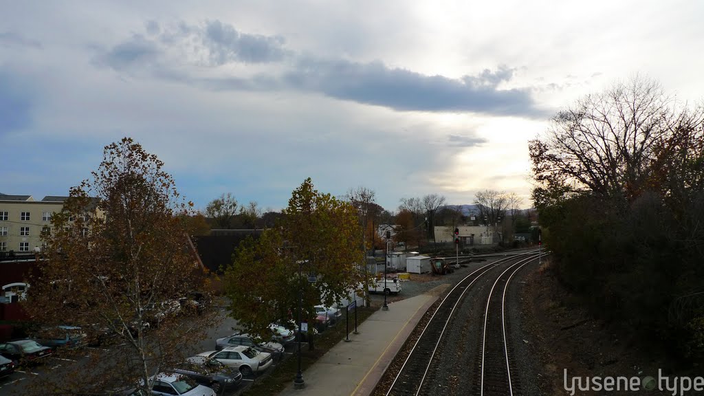 Railtrack beside Amtrak Station, Чарлоттесвилл