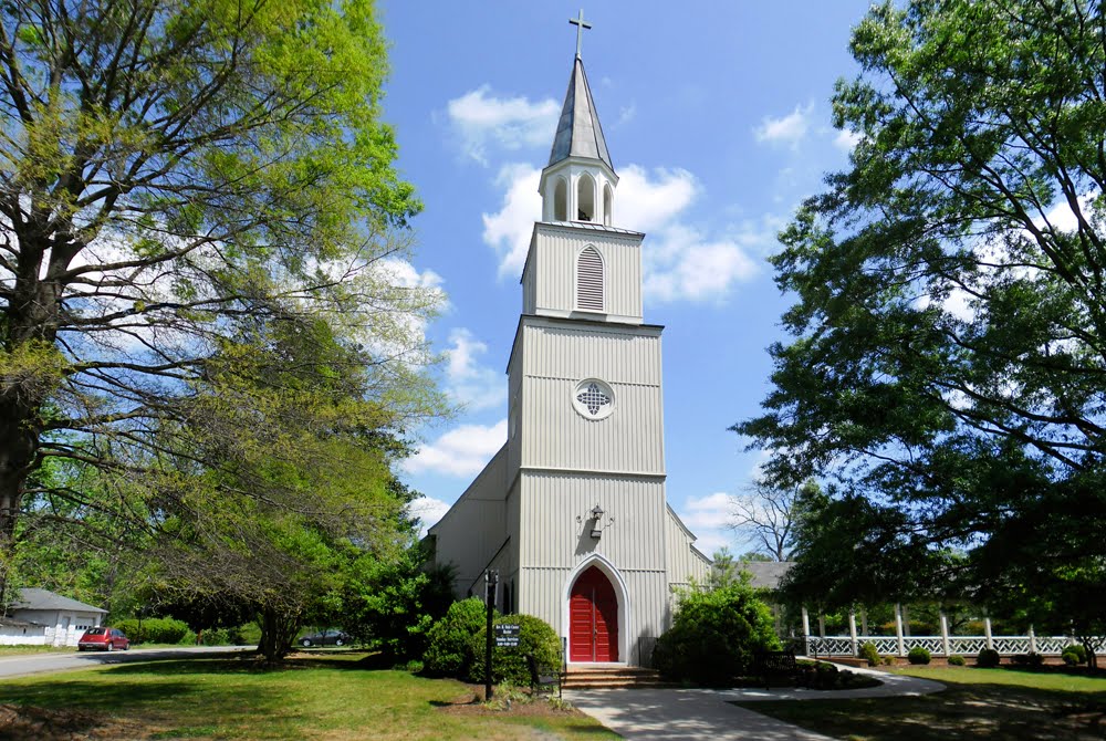 St. Johns Episcopal Church, Chester, Chesterfield County, VA. (circa 1888), Честер