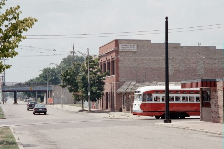 PCC streetcar, Kenosha, Wisconsin, Кеноша