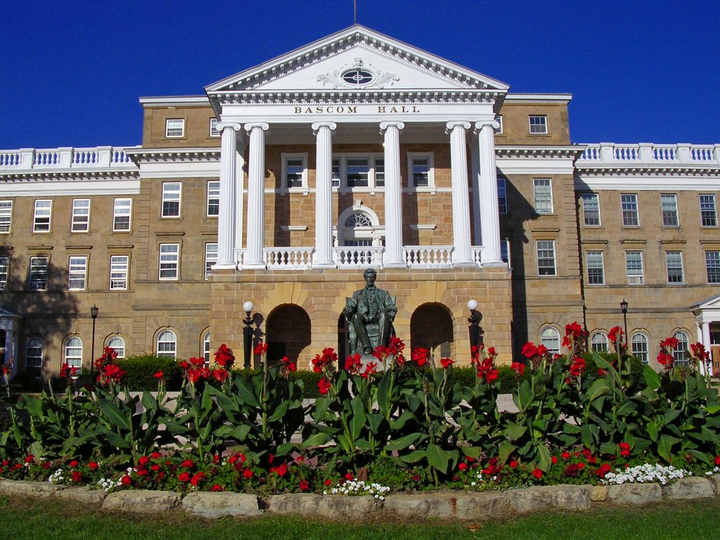 Bascom Hall, University of Wisconsin, Мадисон