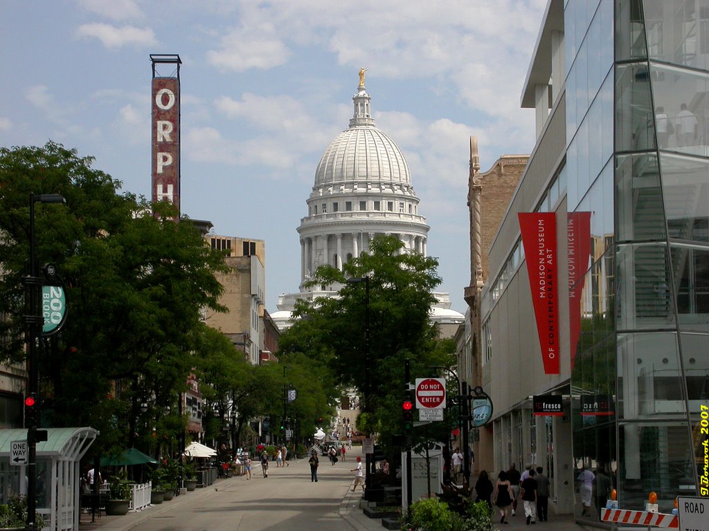 Wisconsin Capitol & Museum of Contemporary Art (August 2007), Мадисон