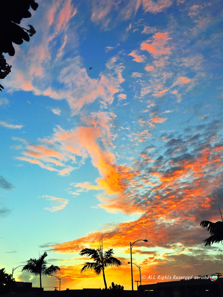 KAKAAKO　Sunset, Гонолулу