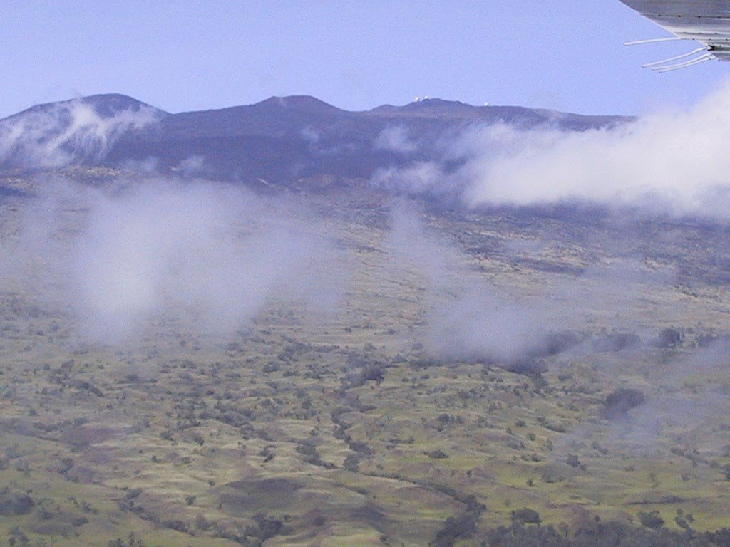 Mauna kea from the sky, Канеоха