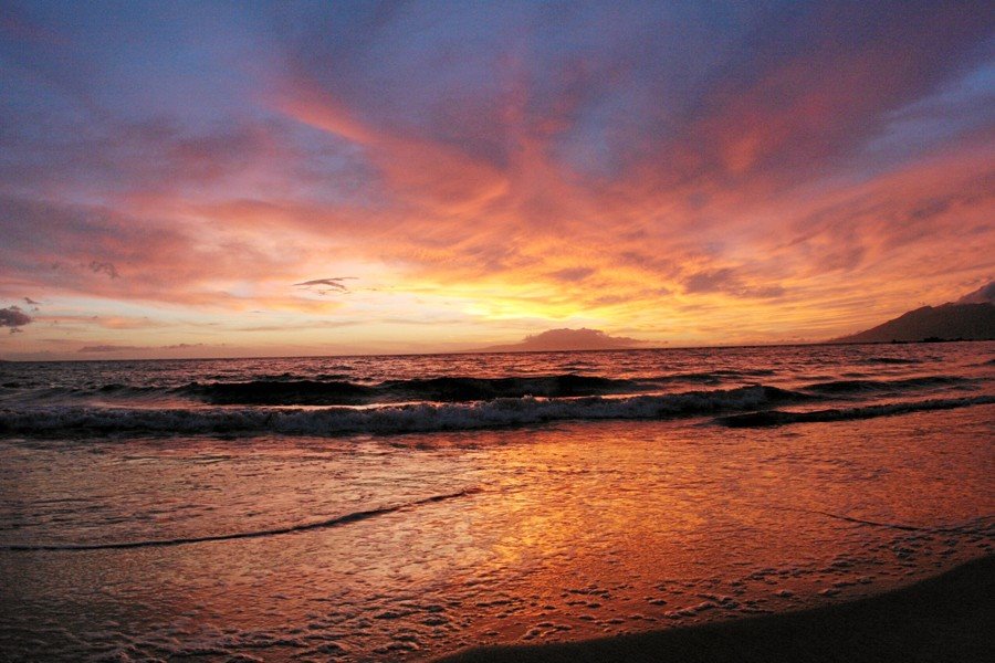 Maui sunset, Кихей