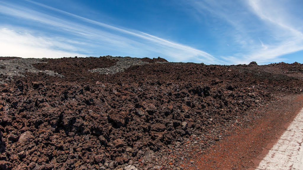 Aa and Pahoehoe Lava on Mauna Loa, Лиху