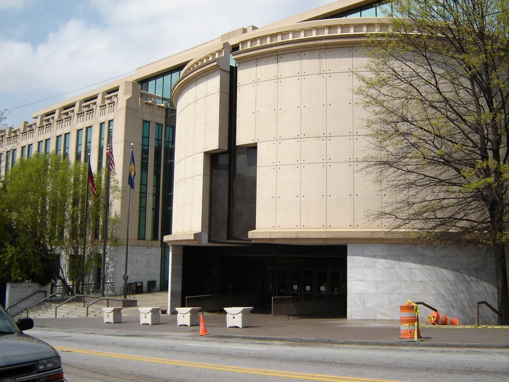 Atlanta City Hall Entrance GA, Атланта