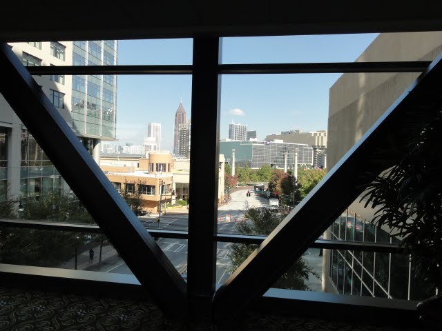 Atlanta, vista do Omni Hotel, em novembro de 2010., Атланта
