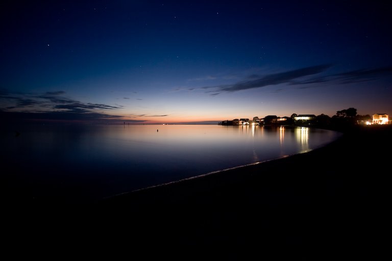 Nighttime at Shell Point, Аттапулгус