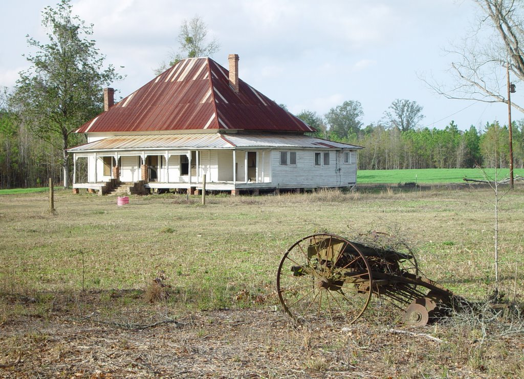 Abandoned farmhouse, Inwood, Florida (12-30-2006), Аттапулгус