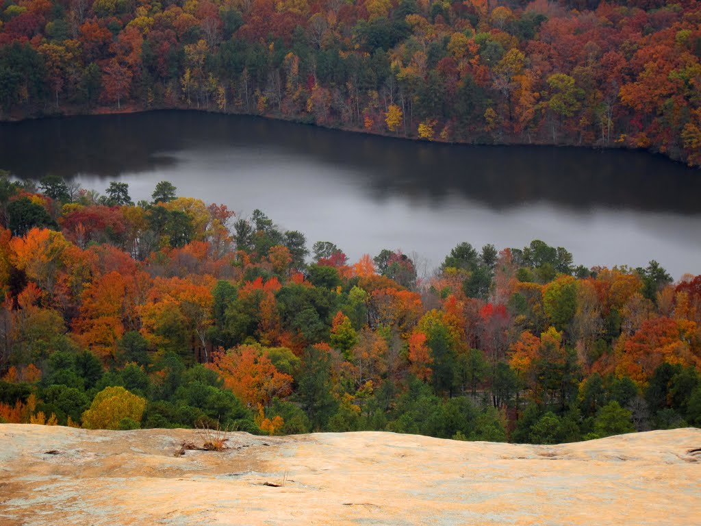 Stone Mountain Park Fall Colors, Лукоут Моунтаин