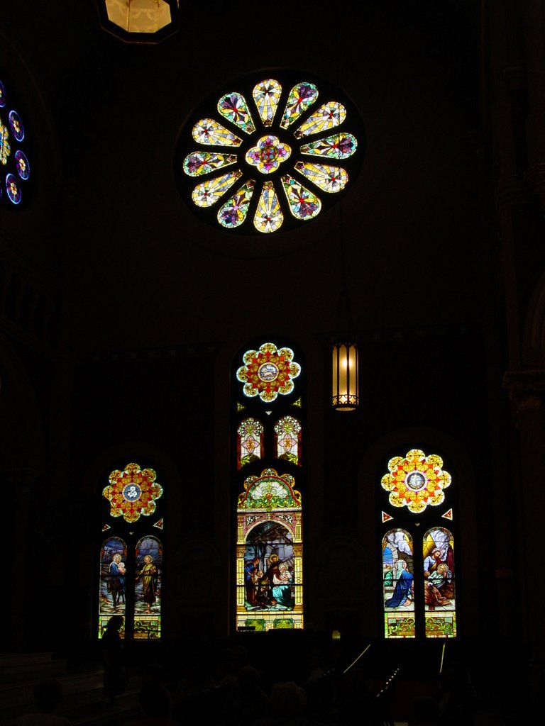 Sacred Heart Stained Glass Beauty Augusta, Georgia, Огаста