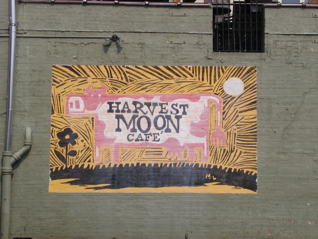 Harvest Moon Cafe, sign below the Moon Roof Bar, Ром