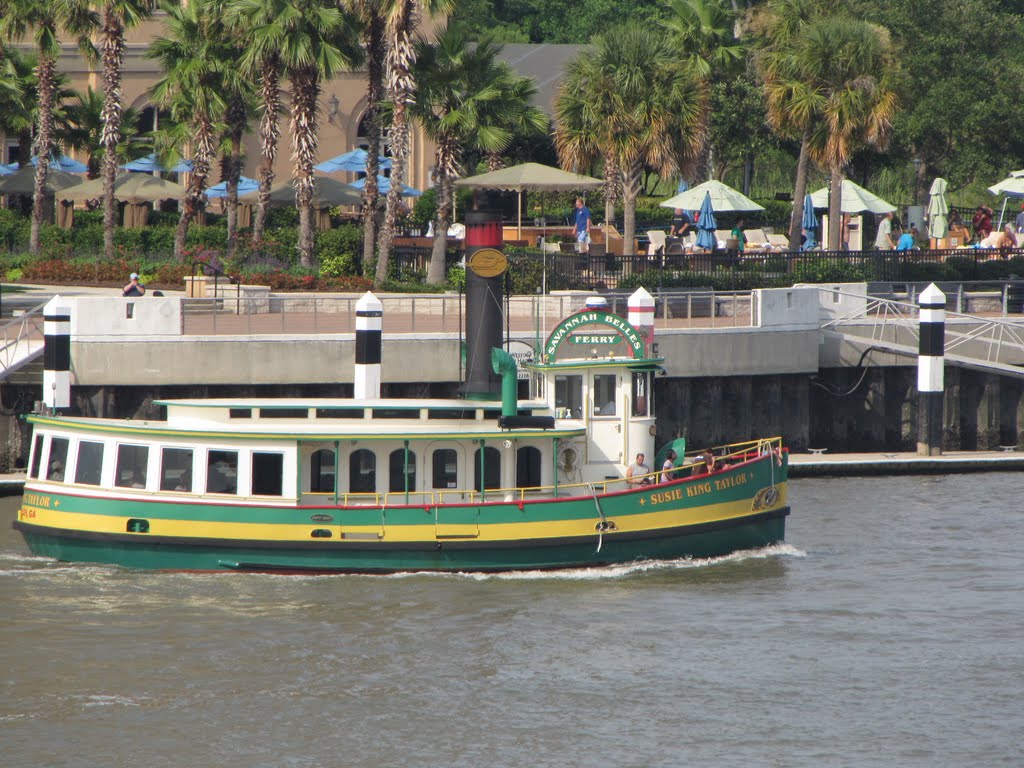 River Boat,  crusing the Savannah River, Саванна