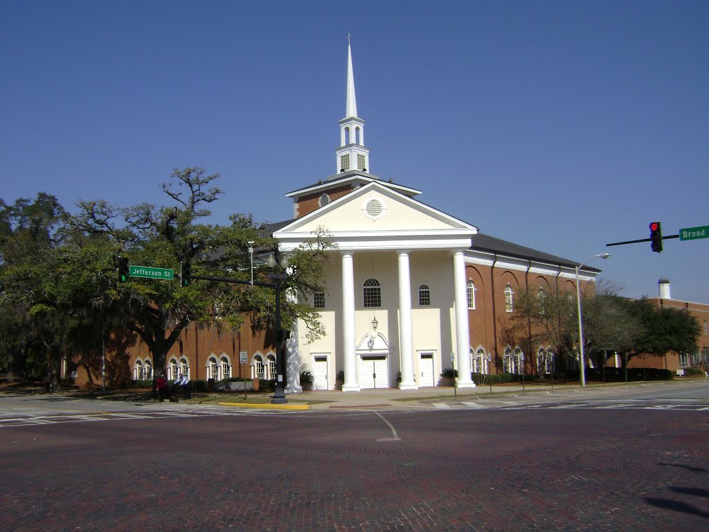 First Baptist Church (South corner), Томасвилл