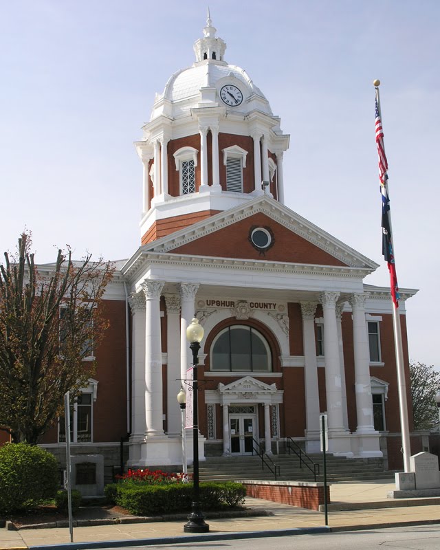 Upshur County Courthouse - Buckhannon, West Virginia, Бакханнон