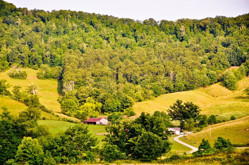 View from Days Hotel in Flatwoods, WV, Вилинг