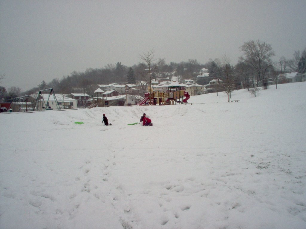 Jack Roberts Park In The Winter, Моргантаун