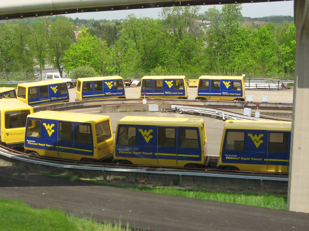 Univ. of West Virginia Personal Rapid Transit at Morgantown, Моргантаун