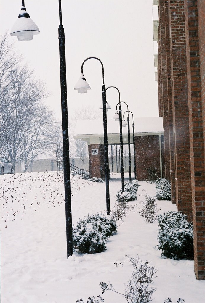 Lincoln Hall in Winter, Моргантаун