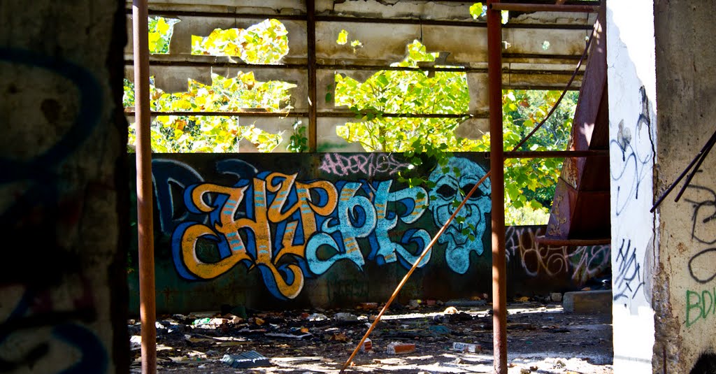 Old Marble Factory Graffiti 5, Паркерсбург