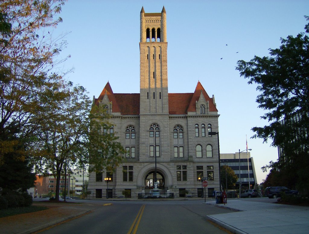 Wood County Courthouse, Parkersburg, WV., Паркерсбург