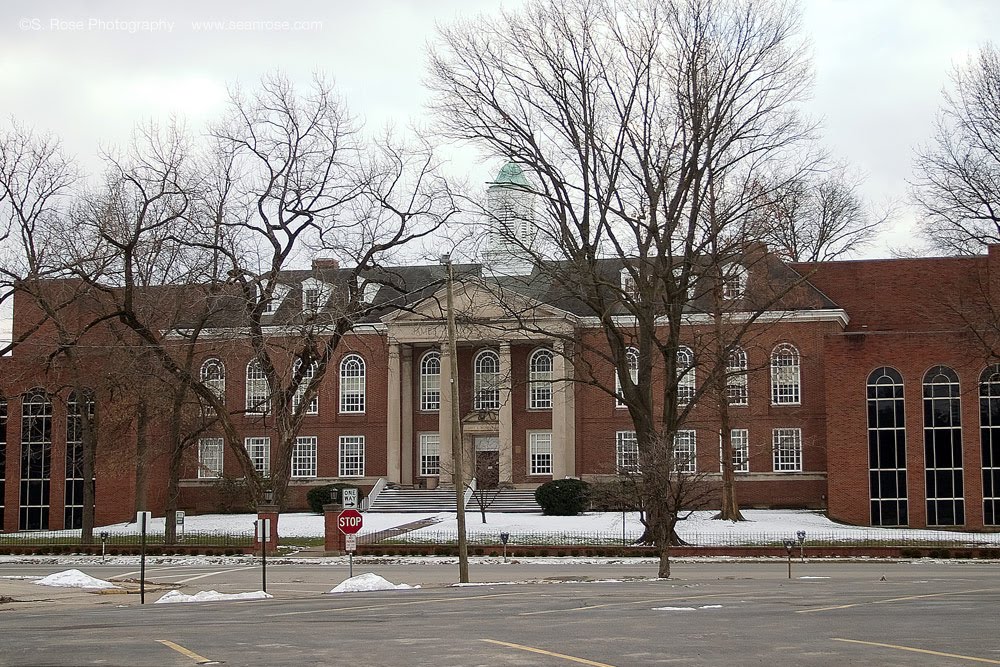 Marshall Campus, Huntington, West Virginia In Winter, Хунтингтон