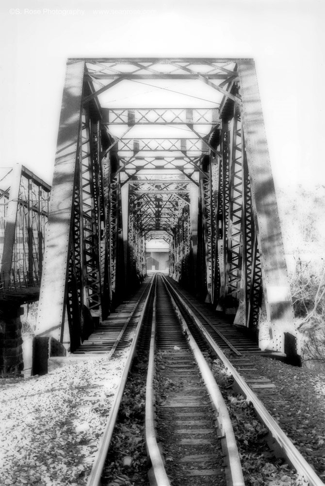 Railroad Bridge Circa 1989, Charleston WV, Чарльстон