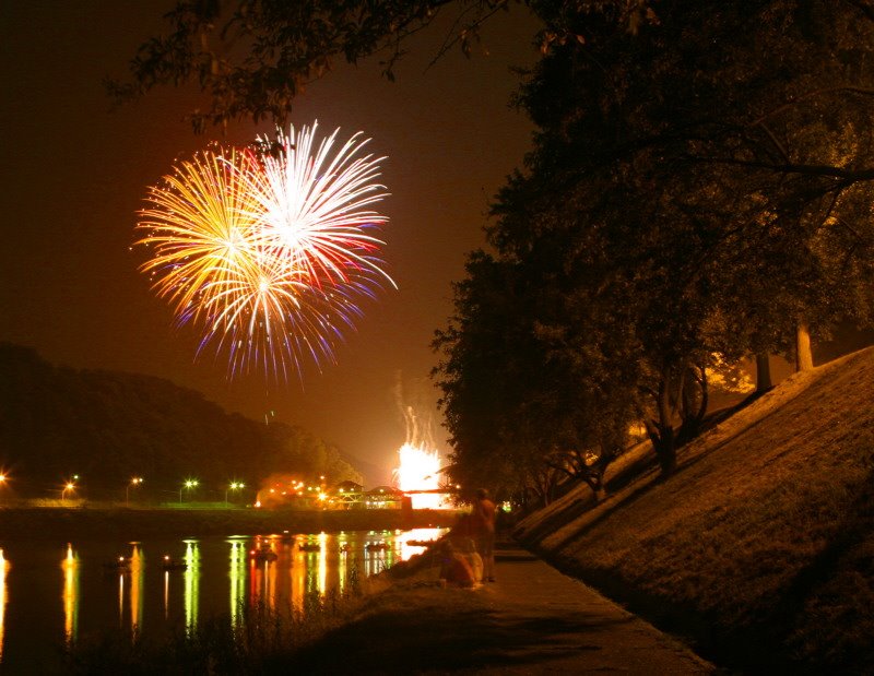 Kanawha River Fireworks, Чарльстон