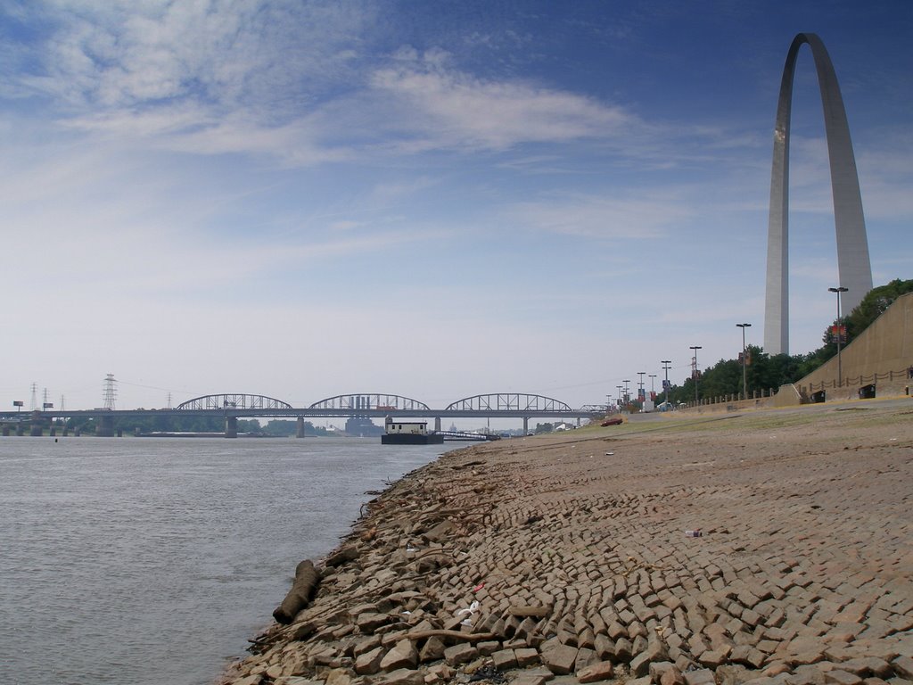 St.Louis, Mississippi and Arch, Сент-Луис