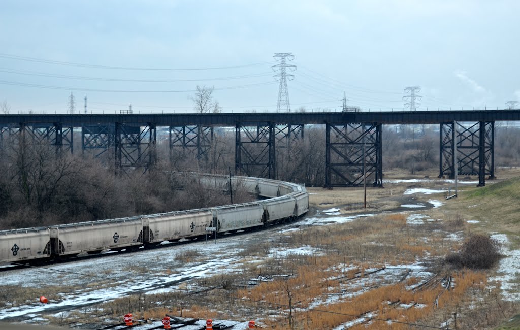 Railroad in East St. Louis, Сент-Луис