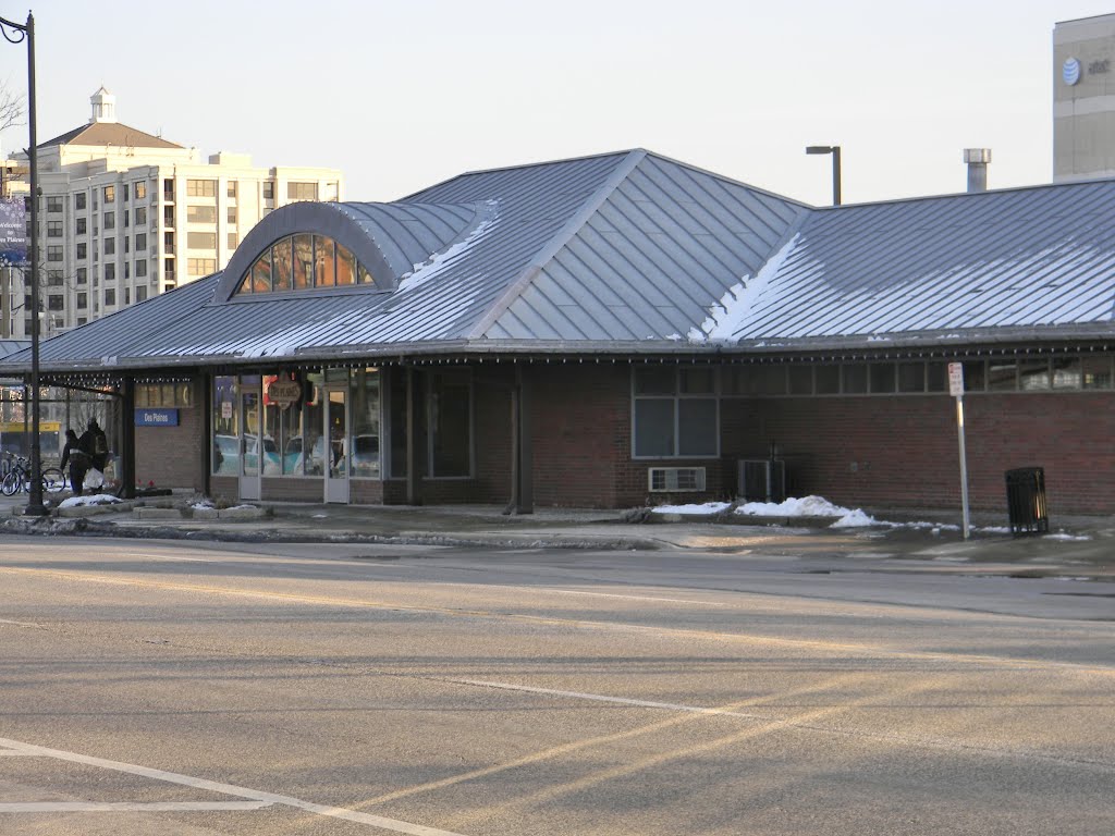 Train Station in Des Plaines, Дес-Плайнс