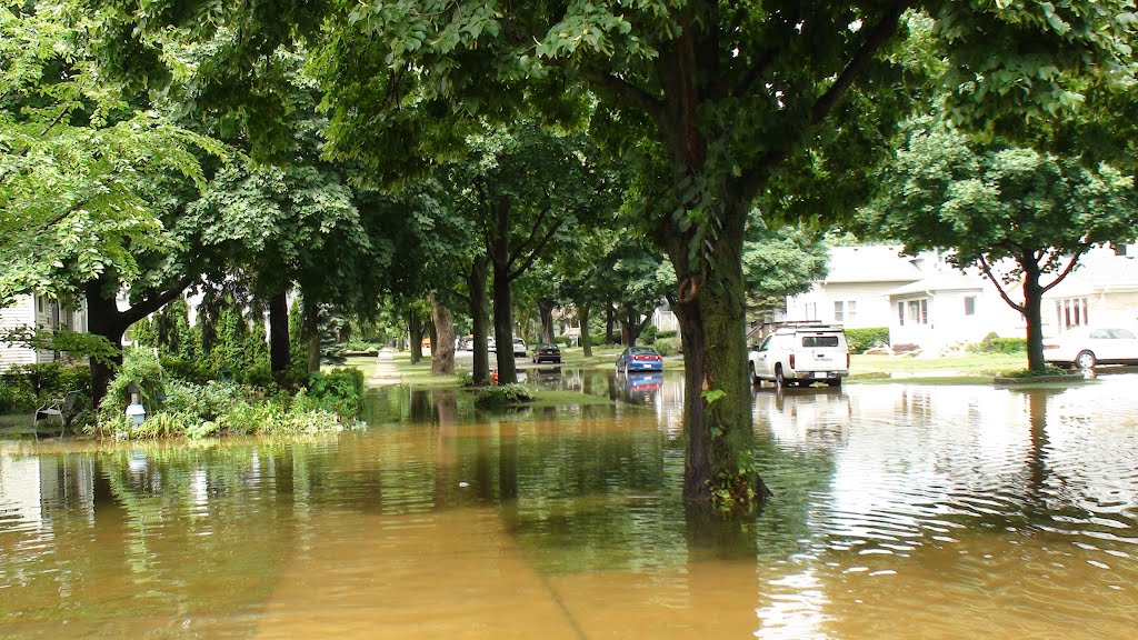Flooded street 2, Дес-Плайнс