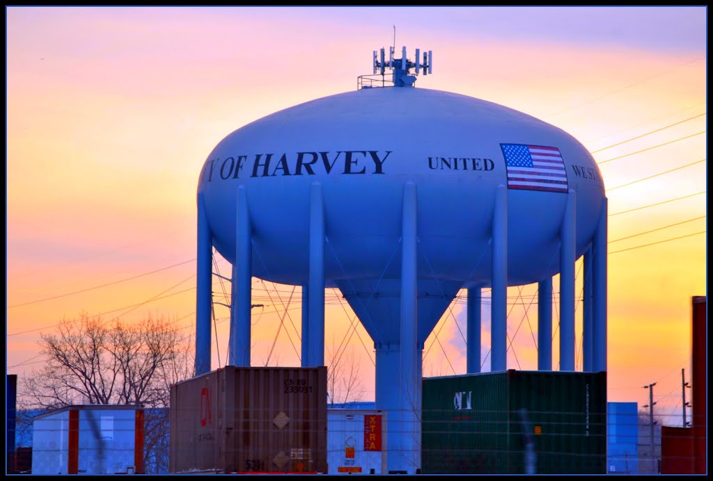 City of Harvey IL  Watertower, Долтон