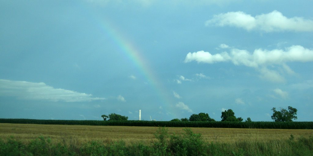 Rainbow over the Prairie State Energy Campus, Зейглер