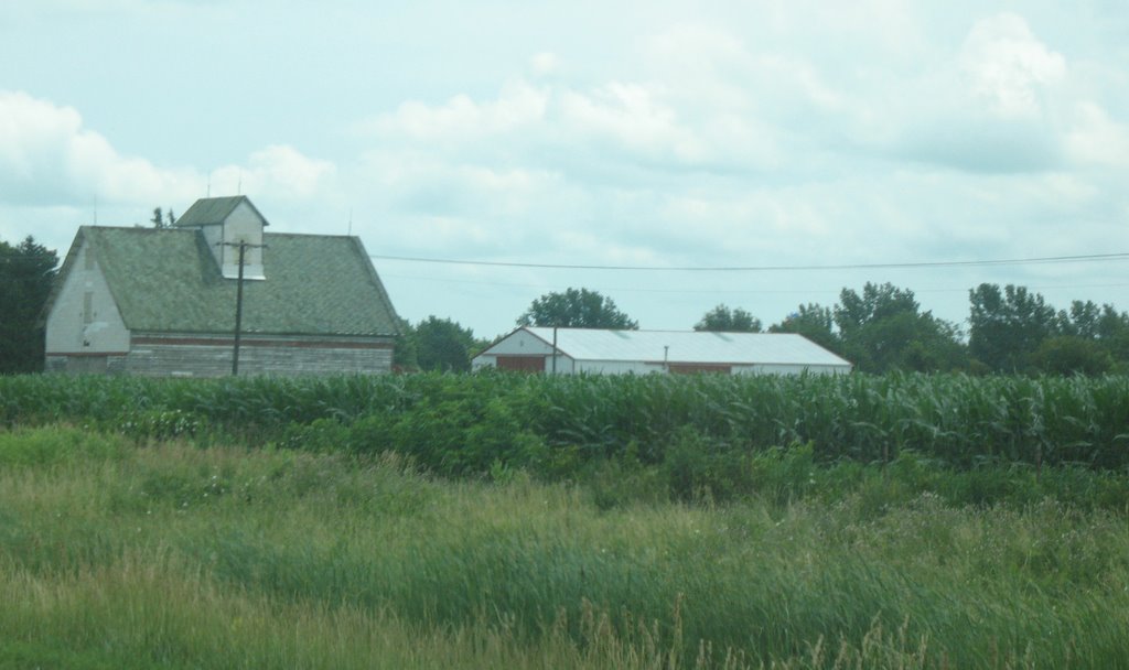 Barns near Ladd, Кантон