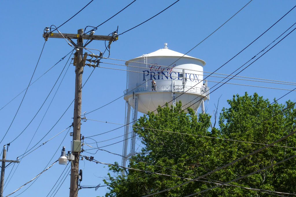 Princeton Illinois water tower, Кантон