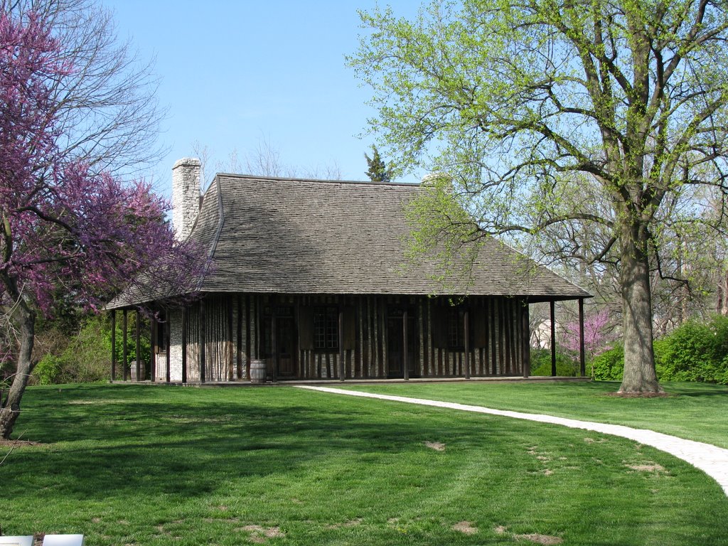 The First Courthouse in Illinois-Cahokia, Кахокиа