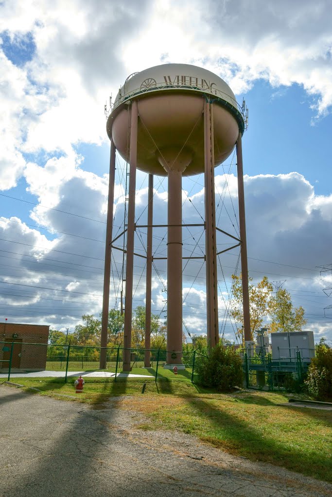 Wheeling Illinois water tower, Норт Парк