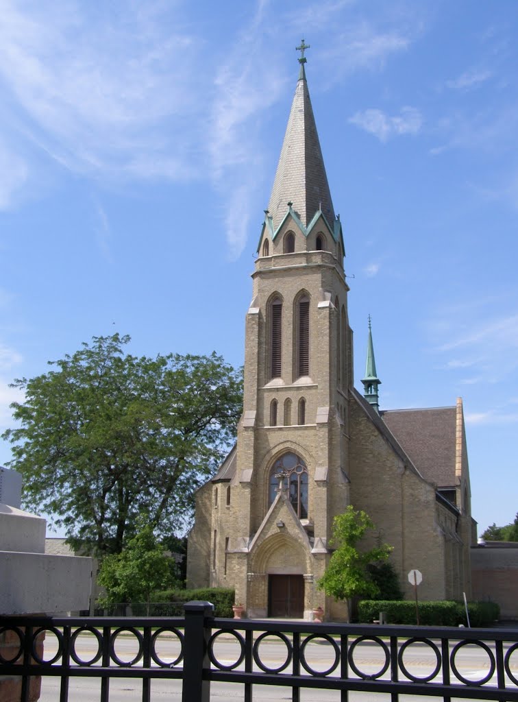 St. MARYS CATHOLIC CHURCH - 10 NORTH BUFFALO GROVE ROAD, BUFFALO GROVE, IL, Норт Риверсид