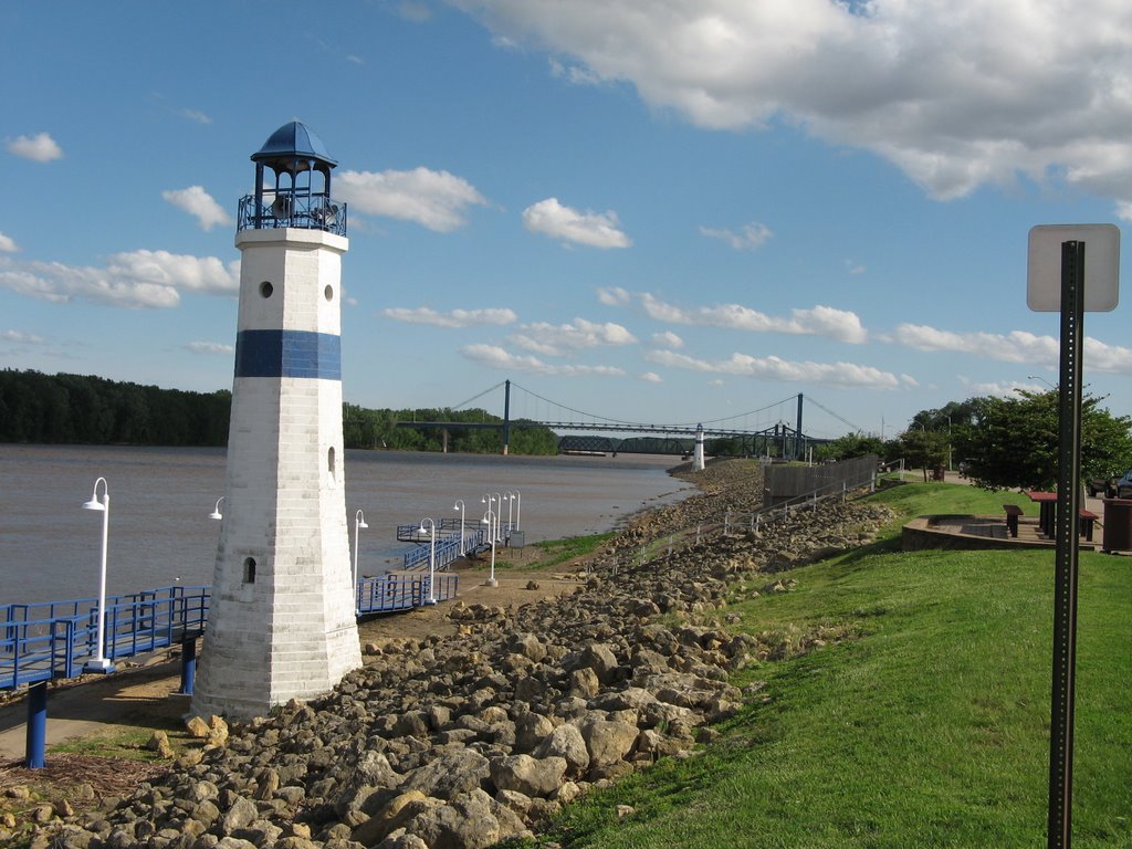 West Channel, Mississippi River, Clinton, Iowa, Олбани