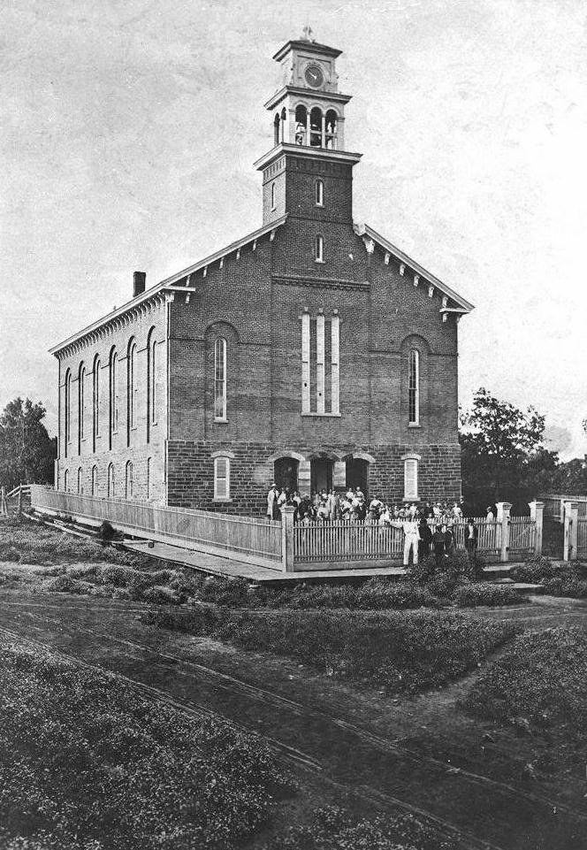 First Congregational Church of Peru, about 1870, Перу