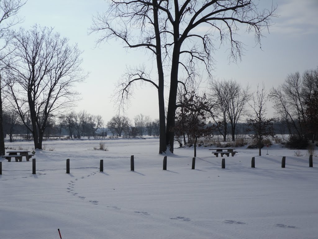 Ferson Creek Park in the Winter, Сант-Чарльз