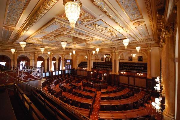 Illinois Senate Chamber, Спрингфилд