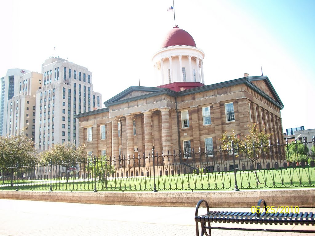 Old State Capitol building; Springfield, IL, Спрингфилд