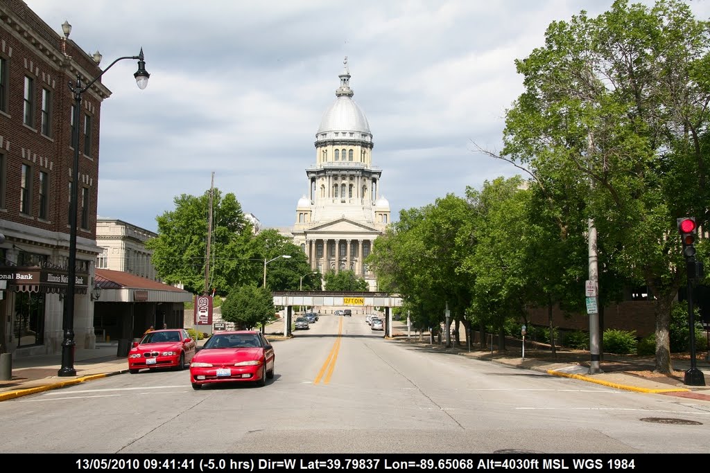 Route 66 - Illinois - Springfield - Capitol of the State of Illinois, Спрингфилд