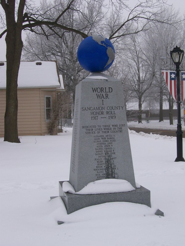 World War 1 Memorial, Спрингфилд