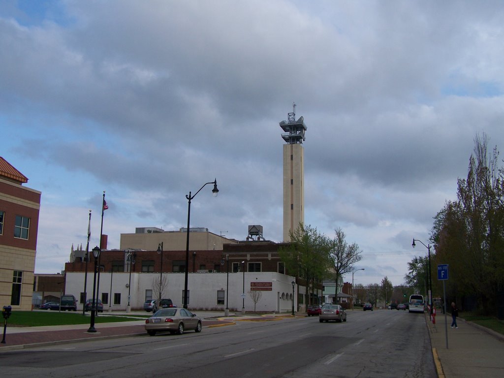Tower in downtown Springfield, Спрингфилд